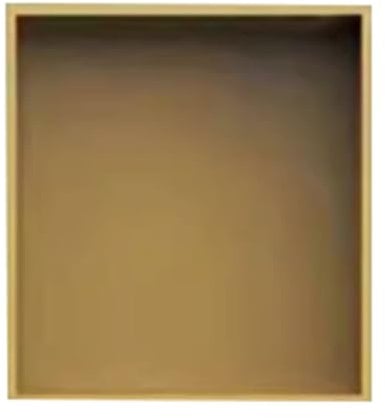 TYYCKJ Nischenschrank aus Edelstahl 304, doppelte Trennwand, Nische aus Metall, vertiefte Oberflächen, Dusche, Badezimmerregal, geeignet für Wohnzimmer, Garten, Küche, öffentliche Orte (GOL