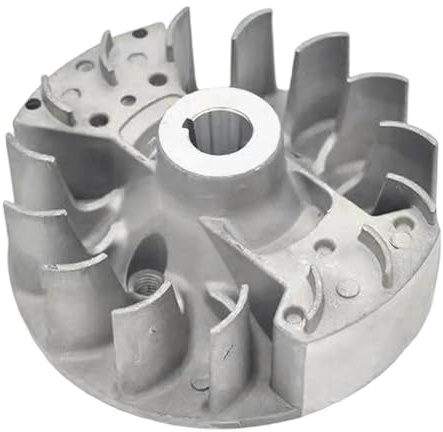 Jiuvaso Ricambi E Accessori per Volano per Decespugliatore, Sarchiatore in Alluminio Universale, Diametro 4,33 Pollici, di Alta qualità, Facile da Installare