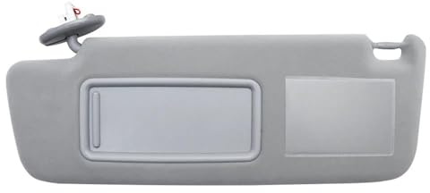 Parasol para Parabrisas Parasol para Coche Lado Conductor Pasajero para Toyota para Land para Cruiser J12 2002-2009 Prado LC120 2003-2009(Grey Left Driver)