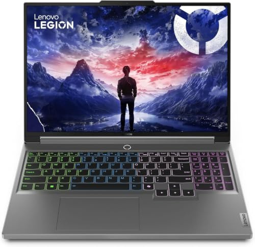 Lenovo Legion 5 16IRX9 Gaming Laptop, Intel Core i7-14650HX, NVIDIA GeForce RTX 4070 8GB GDDR6, 16GB DDR5 RAM, 1TB PCIe Gen4 SSD, 16” WQXGA IPS 240Hz, Windows 11 Home, QWERTY English (Renewed)