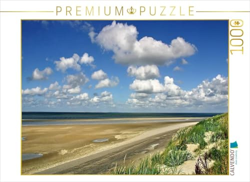 CALVENDO Puzzle Strand bei De Muy | 1000 Teile Lege-Größe 64 x 48 cm Foto-Puzzle für glückliche Stunden
