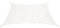 vidaXL Toldo de Vela Cuadrado de HDPE Blanco 2x4 m Lona para Sombra de Patio