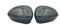 Coppia Calotte Specchio Carbon look Effetto Fibra di Carbonio Compatibile con Fiat 500 Grande Punto Abarth coprispecchietti retrovisori tuning dx sx