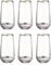 BUTLERS 6er Set Longdrinkgläser mit Goldrand 480ml elegante Vintage Gläser - TOUCH OF GOLD - Wassergläser und Cocktailgläser Trinkgeschirr für Tee, Saft, Eiskaffee