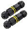 IME Junction Box Waterproof IP68 Outdoor Electrical Power Cable Connector Boxes 2 Way M20 Plug Wire Range 5 to 12mm Garden External Cord Electric Sleeve Coupler 2 pcs