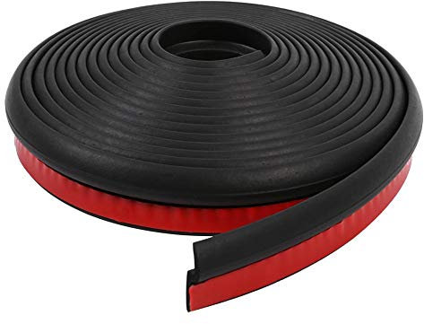 13FT(4M) Car Door Edge Guard, Z Shape Car Door Molding Trim, Rubber Seal Protector Car Protection Fits for Most Models