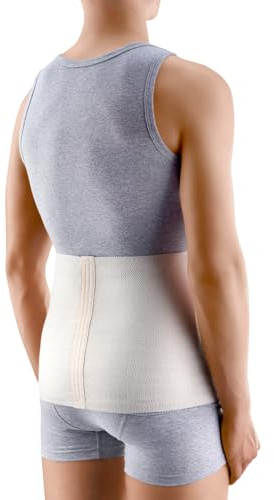 Tonus Elast Ceinture chauffante lombaire en laine et coton, taille XXL | Bande anti-froid, gaine thermique et chauffe-reins pour femmes et hommes, pour le confort en cas de maux de dos