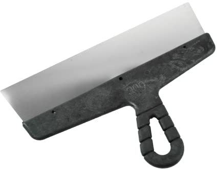 Toolty Stainless Steel Taping Knife, Flexible Wall Putty Knife, Drywall Scraper, Finishing Coat Spatula - 300mm (11.81) - DIY - TLTY-0947