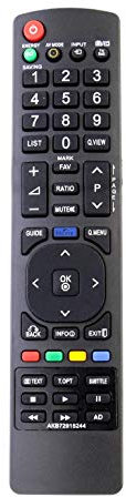 VINABTY AKB72915244 Remote Control Replacement fit For LG LED LCD PLASMA TV 26LK330 32LK330 32LV2530 22LK330 42LD450C 42LD420 19LE5300 22LE5300 42LD450 42LD520 22LE5500 22lv250u