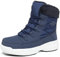 ZYLDK Donne Inverno Stivali Caldo Scarpe Neve Boots Flat Pelliccia Foderata Stivaletti Antiscivolo Breve Walking All'aperto Casual Comoda,blue,41