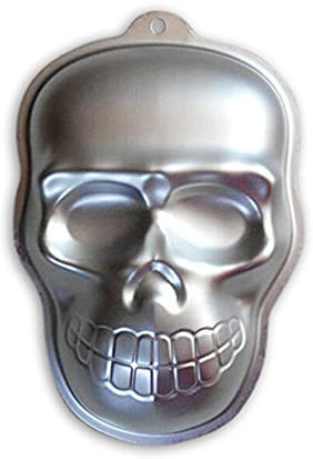 Aluminium Backen Schädel-backformformen Kuchen Aus Aluminium -backform Schädelkuchen Schädel Backen -kuchenform Halloween-backform Backgeschirr 3d Schokolade