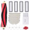 DingGreat Replacement Spare Parts for Xiaomi Roborock S6 S5 MAX S60 S65 S5 S50 S51 S55 Vacuum Cleaner - 1 Roller Brush, 4 Side Brush, 4 Filter, 4 Mop Cloth, 12 Water Tank Filter, 1 Cleaning Brush