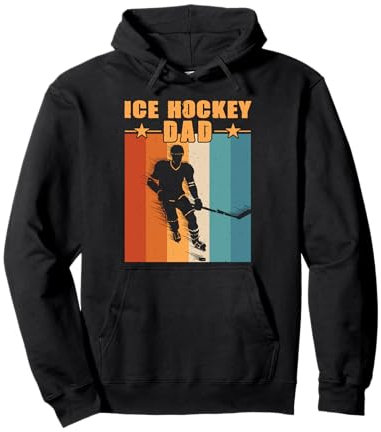 Ice Hockey Dad Pullover Hoodie