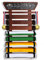 TIPSYTREE Karate-Gürtel-Display-Rack, 8 Taekwondo-Gürtel-Ausstellungsständer mit DIY-Board, Personalisierung, Taekwondo-Gürtel-Display für Kinder, BJJ-Gürtel-Display, Taekwondo-Geschenk für Kinder
