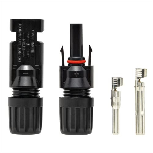 RSE SOLARKABEL VERLÄNGERUNGSKABEL ROT SCHWARZ 4 MM² ODER 6 MM² Solar-Steckverbinder - 1 Paar