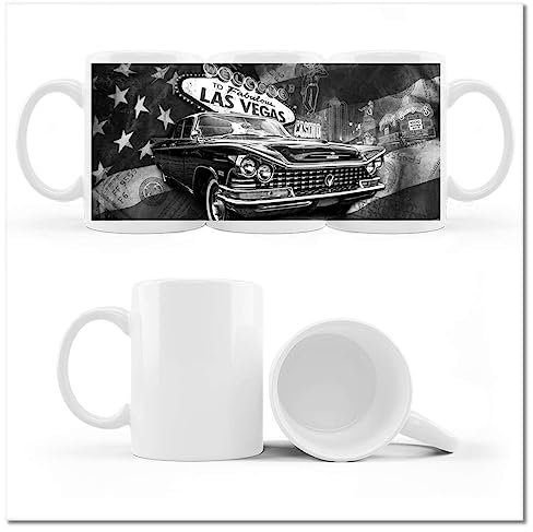 Kaffee Tee Tasse Tasse mit Foto Oldtimer aus Las Vegas Nr. H361Z_Cup
