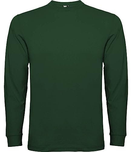 ROLY Camiseta Pointer 1204 Hombre Manga Larga Verde Botella 56 S