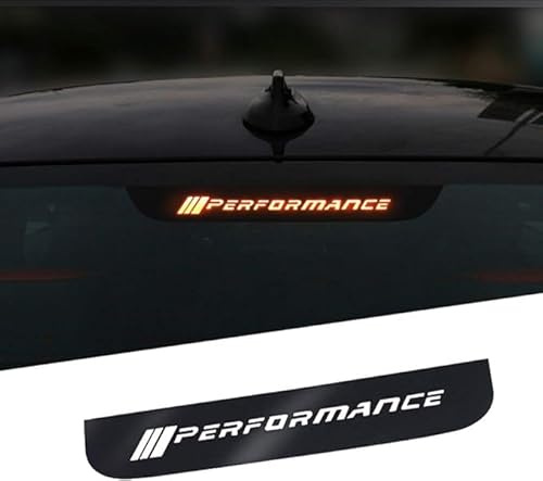 Hochmontierte Bremslicht-Dekoration, für BMW F30 F10 E92 E46 E91 E90 F11 F18 F01 E61 G11 G12 G30 F34 F35 F80 E93 G20 G28, Auto-Styling-Bremslicht-Aufkleber, Auto-Modifikationszubehör