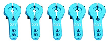 Malloy 5 StüCke 23 T Metall Servo Arm Horn mit Schrauben für 1/10 RC Auto Teile ZubehöR