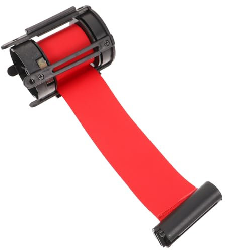 Healvian Cintura Isolante Telescopica Per Sedile Ringhiera in Plastica Barriera Di Sicurezza Retrattile Barriera Della Folla Candelieri Neri Stoffa Montaggio a Parete Cintura Di Sicurezza