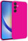 MyGadget Funda para Samsung Galaxy A35 5G en Silicona TPU - Carcasa de Doble Capa - Case Resistente Antigolpes y Anti choques - Ultra Protectora Magenta Rojo