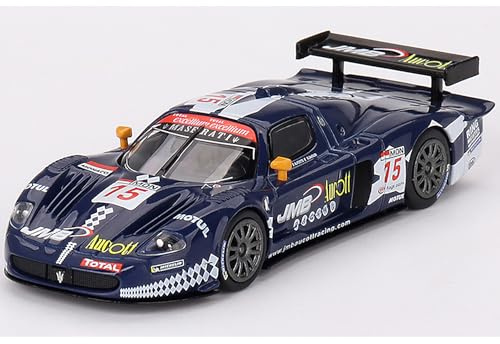 Bbr Models BBRDIE6424 - Maser MC12 Competizione #15 JMB Racing 24H SPA 2008 - maßstab 1/64 - Modellauto
