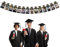Pzuryhg Abschluss-Banner 2024, Abschluss-Dekoration, Foto- -Banner, Abschluss-Partyzubehör für Uni, Gymnasium, Mittelschule