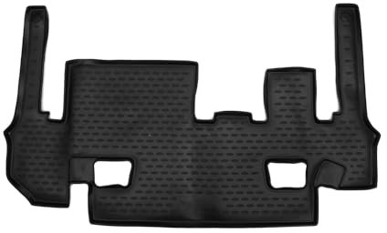 ELEMENT 3D Gummimatten Set passend für Hyundai H-1 (2007-) | 3. Reihe | 100% passgenaue Auto Fußmatten, robuste Universal Fußmatte Auto, Gummimatten Auto, Auto Fussmatten Gummi