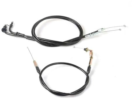 XIOKLM Throttle Cable Compatible YBR125 YB125 YBR YB 125 YB125Z YB125G Two Throttle Oil Cables Line Separate/Throttle Lines(Size:One throttle cable)