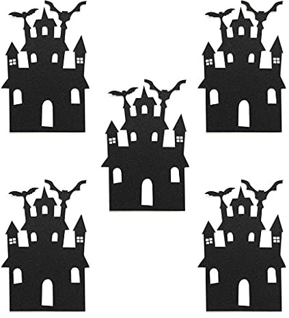 5 Stück Black Castle Jungen Mädchen Papier Kuchen Hochzeitstorte Dekorationen Jungen Geburtstag Cupcake Party Supplies Kuchendeckel Für Mädchen Jungen Geburtstag
