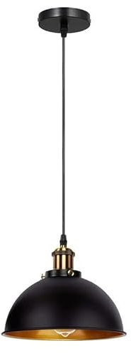 DC VOLTAGE Industrial Pendant Ceiling Light Fitting E27 Lamp Holder Suspended Pendant Light Fitting Kit for Kitchen Bedroom Living Room Lounge Hall bar