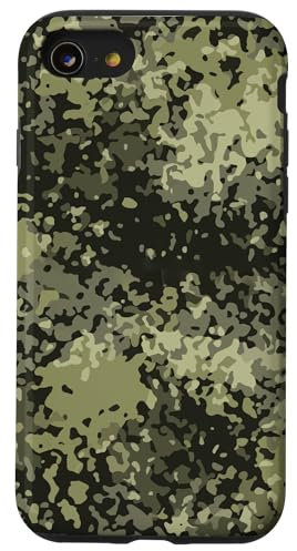 Camouflage flecktarn Bundeswehr Militär Armee Military Hülle für iPhone SE (2020) / 7 / 8