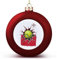 Roter Tennisball, Sport, Malta-Flagge, Weihnachtsball-Ornament – Malta-Flagge, Weihnachtsball, hängende Ornamente, Andenken, Souvenir für Weihnachtsbaum, Dekoration, saisonales Partyzubehör