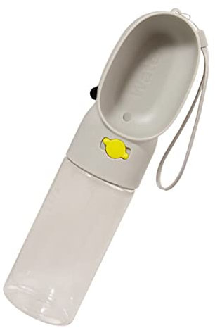 COLLBATH Botella De Agua para Perros 500ml 150ml Comida Taza De Mascotas con Asa Práctica para Uso Diario y Al Aire Libre