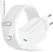 Chargeur Rapide iPhone avec Câble Lightning 3M, 25W Chargeur USB C Rapide Prise Chargeur iPhone USB C Adaptateur Secteur Chargeur iPhone Rapide pour Apple iPhone 14/14 Plus/14 Pro Max/13/12/11/SE/X/8