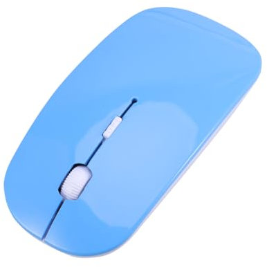 Tofficu 2.4g Ratón Inalámbrico Ultrafino De GHz para Pc y Portátil para Ordenador Oficina o Casa