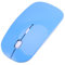 Tofficu 2.4g Ratón Inalámbrico Ultra Delgado Mouse Óptico Silencioso para Pc Laptop y Notebook Compatible con Windows Azul