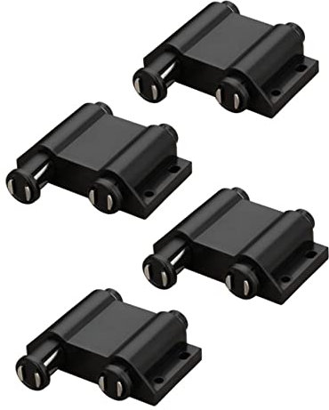 Lurrose Teilige Doppelkopf-türriegel Mit Magnetverschluss Schrankriegel Aus Türstopper Für Glastüren Schränke Glasregale