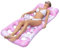 Chaise longue gonflable pour adultes, flottante de piscine, salon de bronzage, chaise inclinable flottante avec trous de débit d'eau, pour piscine, bronzage, plage d'été (style 1)