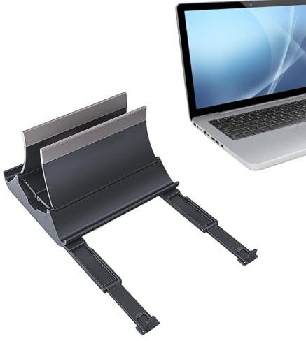 Portable Laptop Stand, Stylish Laptop Cooling Holder for Desk, Robust Riser Tablets, Multifunctional Storage Holder, Strong Carrying Design