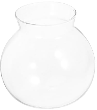 FUTUREORYY Landschafts glasvase Transparentes DIY Flaschengarten Terrarium für Betta Fisch und Pflanzen als Dekoration Aquarium ohne Deckel