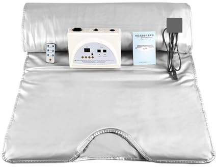 Couverture de sauna infrarouge professionnelle, thérapie détox thermique esthétique électrique amincissante brûlée par les graisses, couverture for femmes et hommes, Unité de bien-être