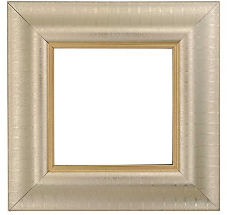 ElekTek Switch Surround Frame Cover Finger Plate, Verona Champagne Stripe Effect, 138 x 138 x 16 mm, Compatible with Standard Light Switches No Larger Than 86 x 86 mm