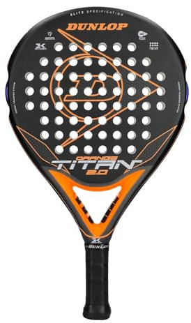 Dunlop Pala de Padel Titan 2.0 Orange
