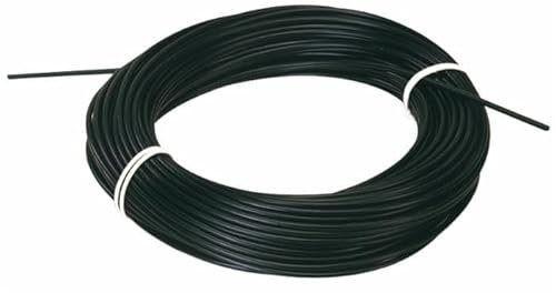 Gaine Plastique Flexible Noire Ø 8 pour câble Ø 2,5 (Lot de 5 mètres)