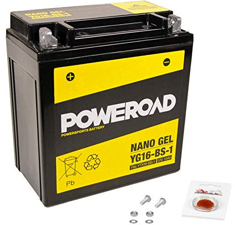 Gel-Batterie für Kawasaki Zephyr 1100, 1996-1997 (ZRT10B) wartungsfrei, einbaufertig, startklar, inkl. 7,50€ Pfand