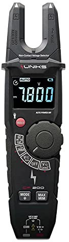 UNIKS PINZA AMPEROMETRICA 200A AC CAT IV 600V CAT III 1000V CF200