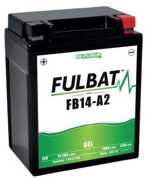 FULBAT BATTERIE MOTO FULBAT GEL FB14-A2 (12N14-4A) / YB14-A 12V 14,7AH 175A