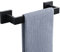 Sayayo Porta Asciugamani Bagno da Parete Portasciugamani Porta Salviette 30CM Appendi Asciugamani Bagno, SUS304 Acciaio inossidabile Nero Opaco, EGYT030-B