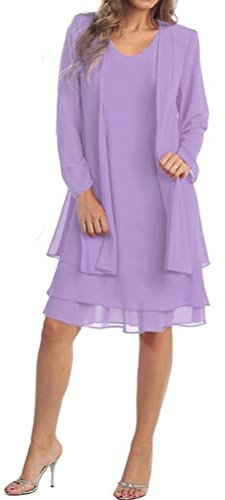 Minetom Femme Robe De Soiree Fête Dentelle Dress De Ceremonie Mariage Cocktail sans Manche Tulle Boléros Demoiselle d'honneur Robe J Violet 46